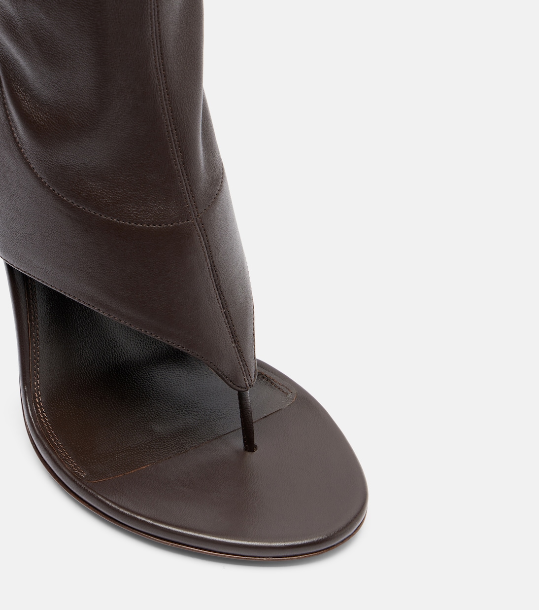 Lidia 105 leather knee-high boots | Paris Texas