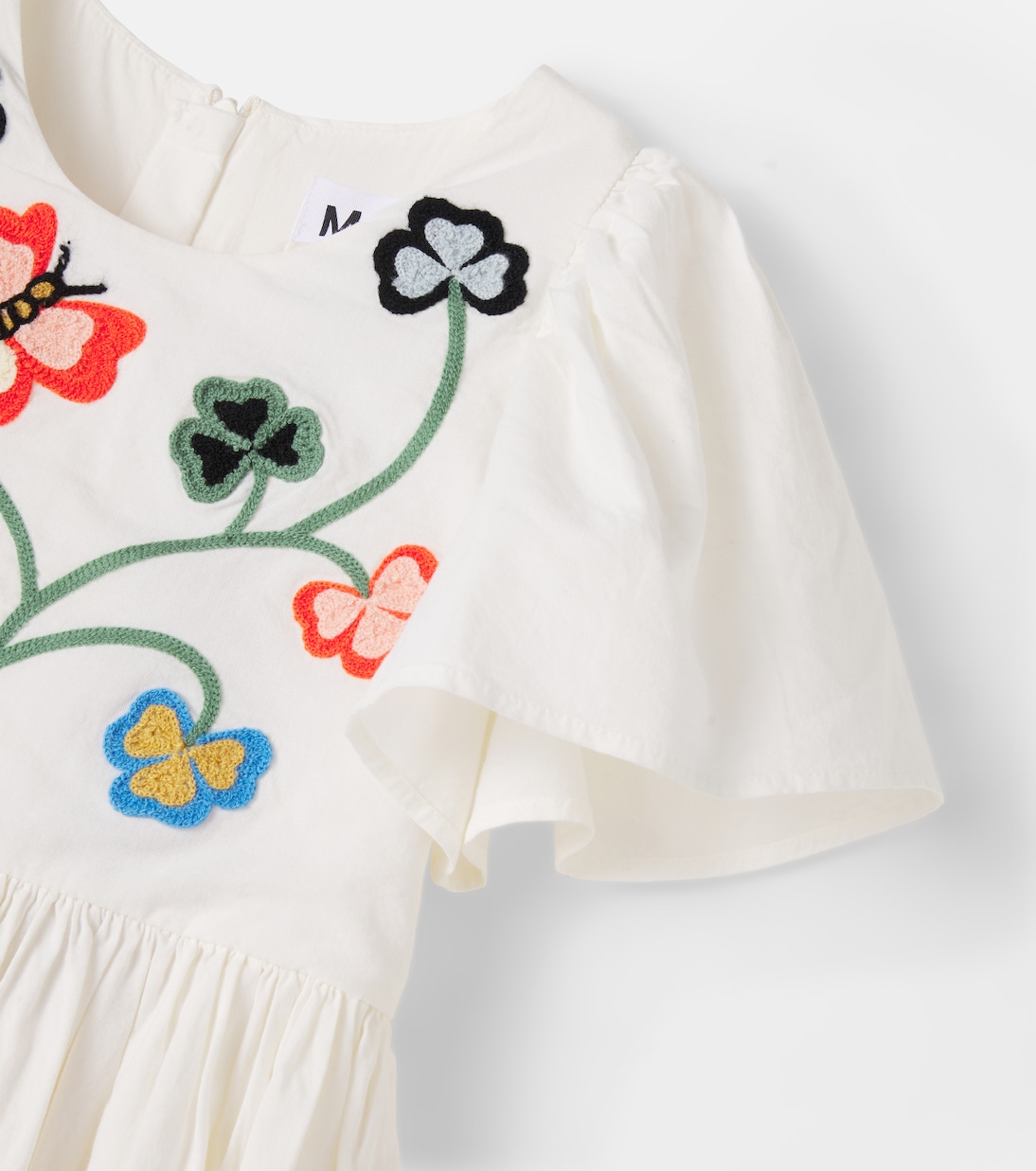 Carlin embroidered cotton dress | Molo