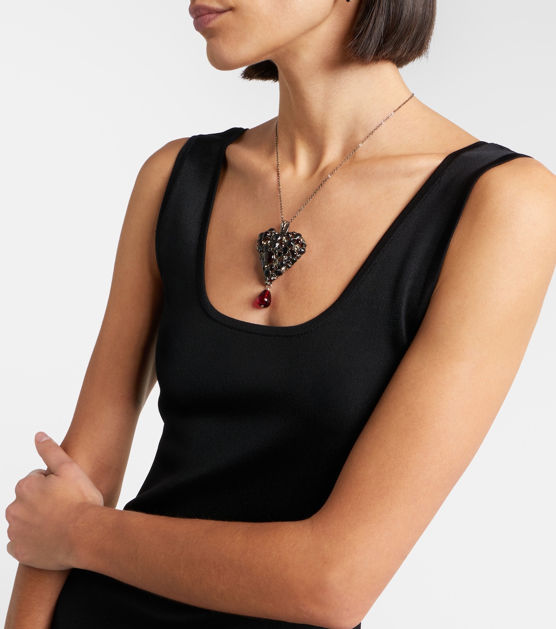 Jersey minidress | Saint Laurent