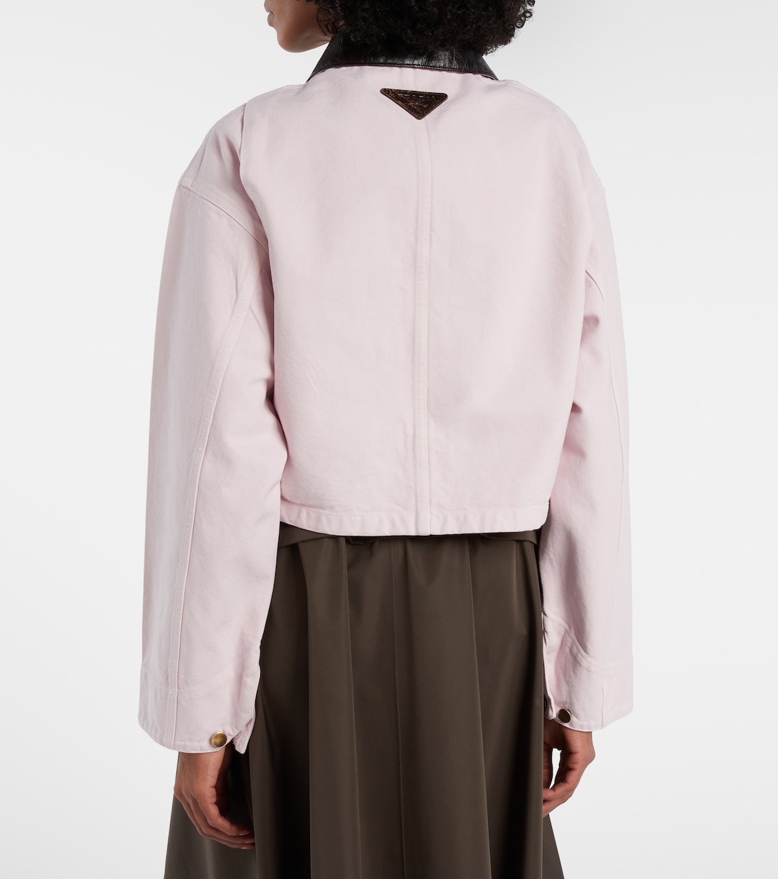 Giacca in canvas di cotone | Prada