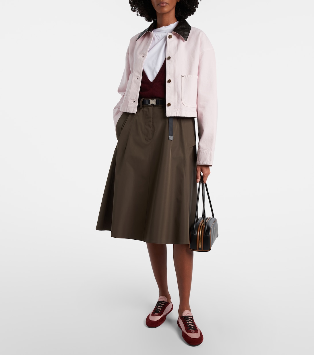 Giacca in canvas di cotone | Prada