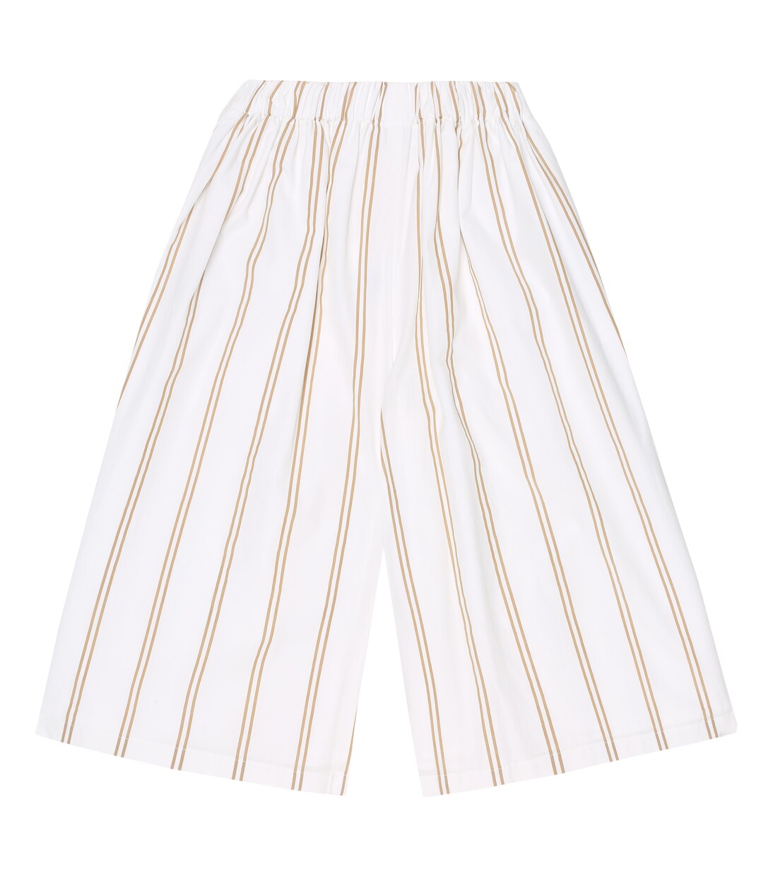 Culottes de algodón a rayas | Brunello Cucinelli Kids