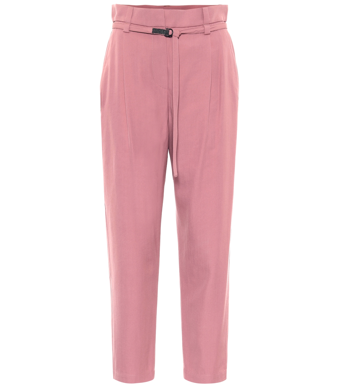 Pantaloni in lana e cotone | Brunello Cucinelli