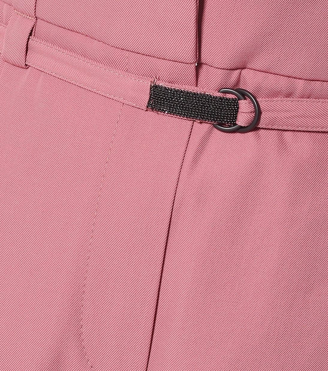 Pantaloni in lana e cotone | Brunello Cucinelli