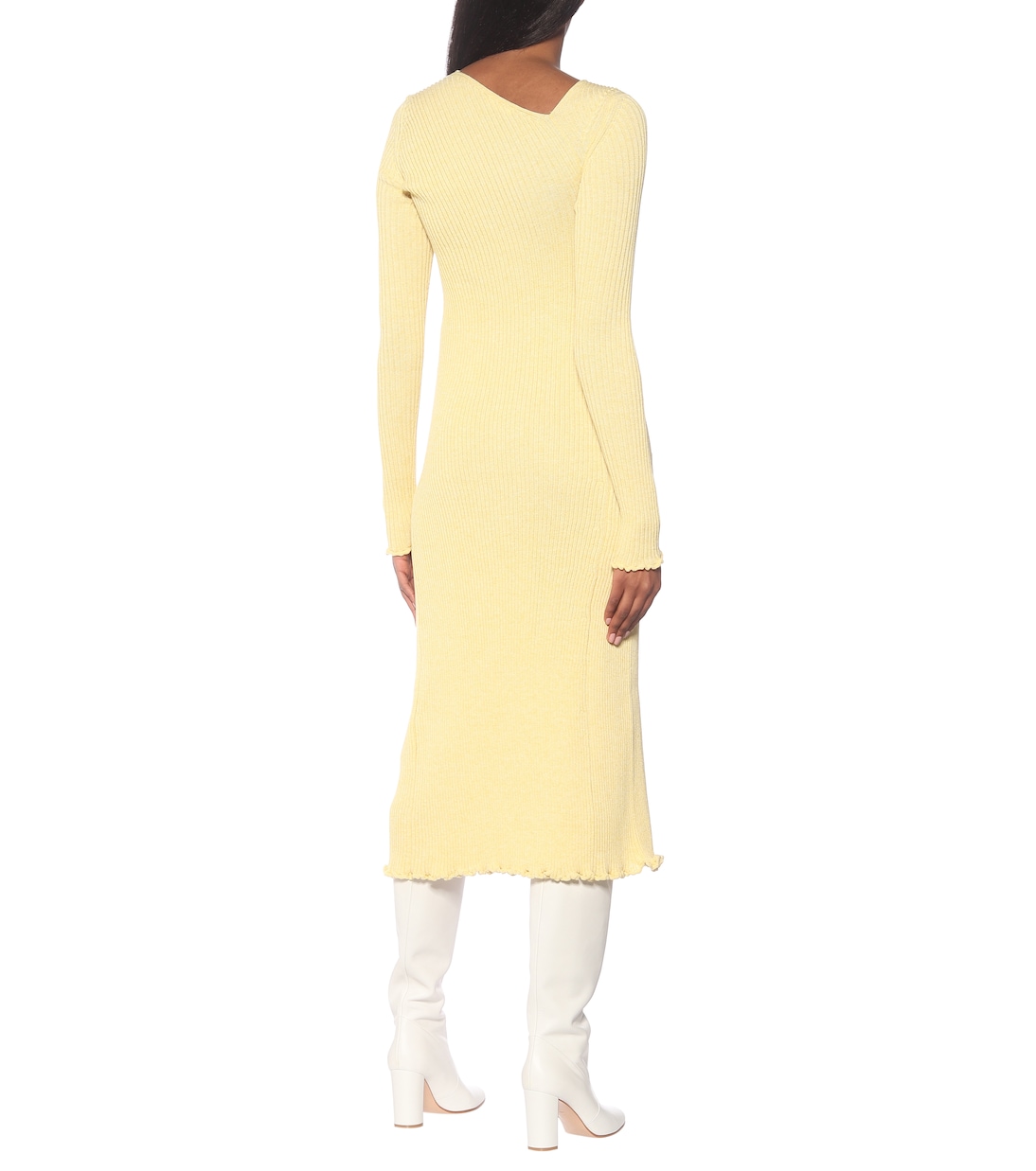 Wool-blend midi dress | Jil Sander