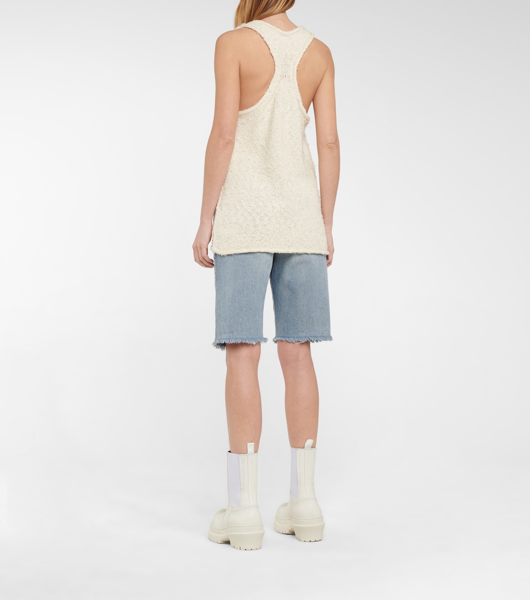 Tank top en mezcla de algodón | Acne Studios
