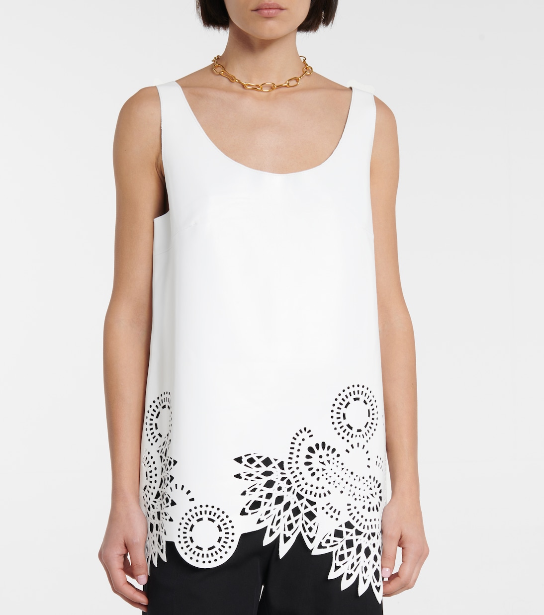 Top aus Leder | Dries Van Noten