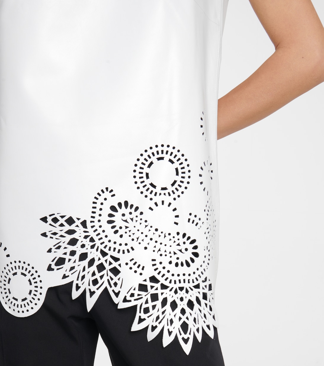 Top aus Leder | Dries Van Noten