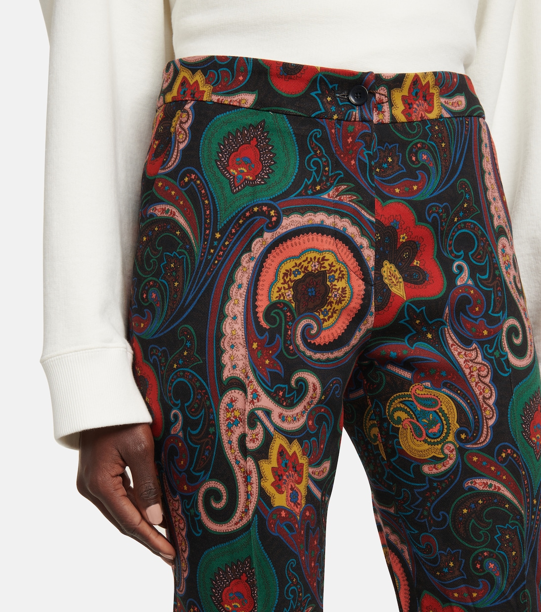 Bedruckte Hose aus Wolle | Etro