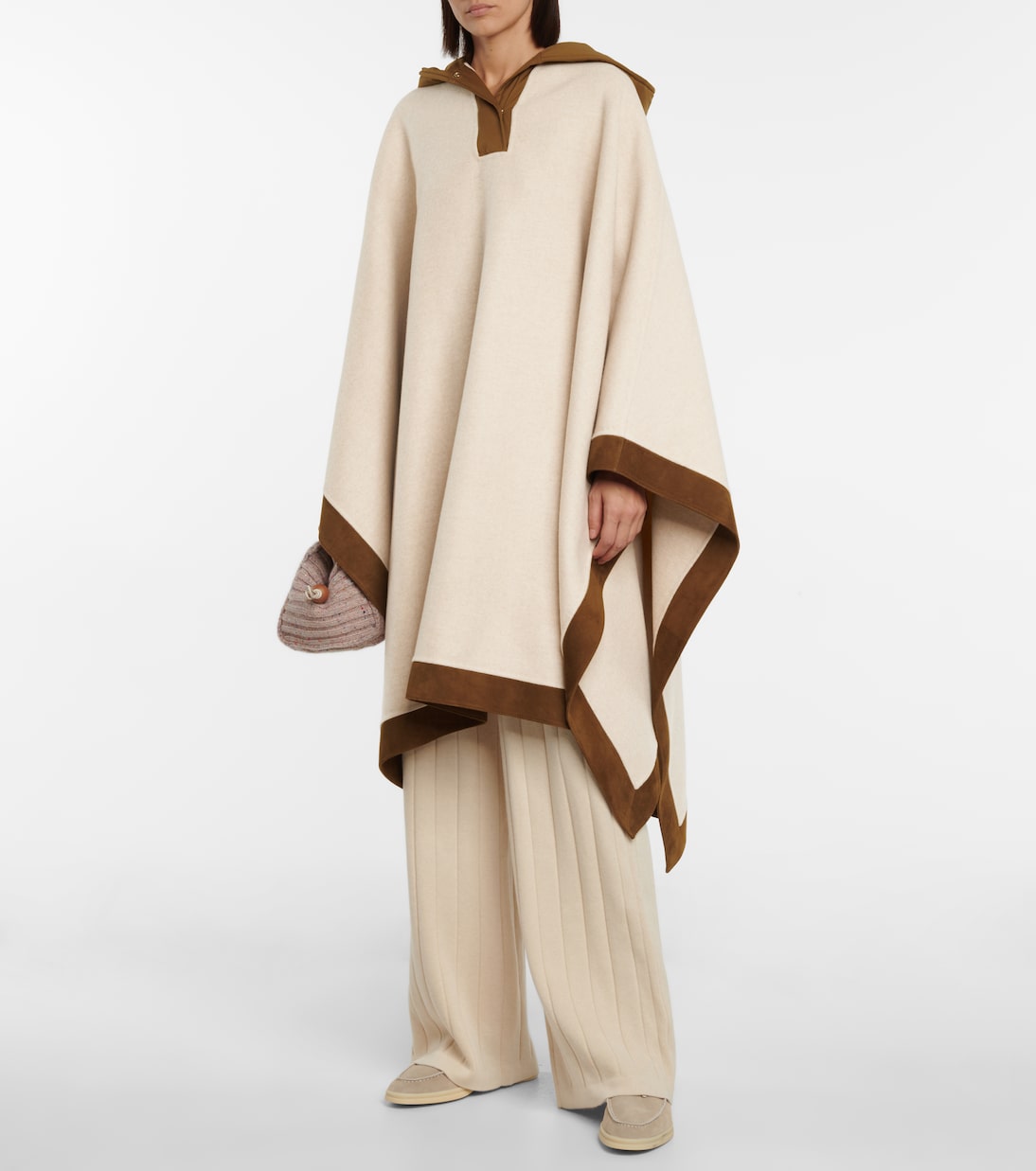Poncho Chandra de cachemir | Loro Piana