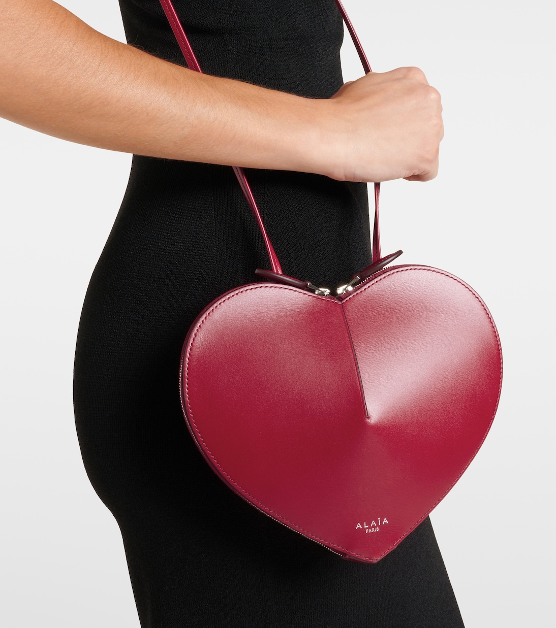 Schultertasche Le Cœur Small aus Leder | Alaïa