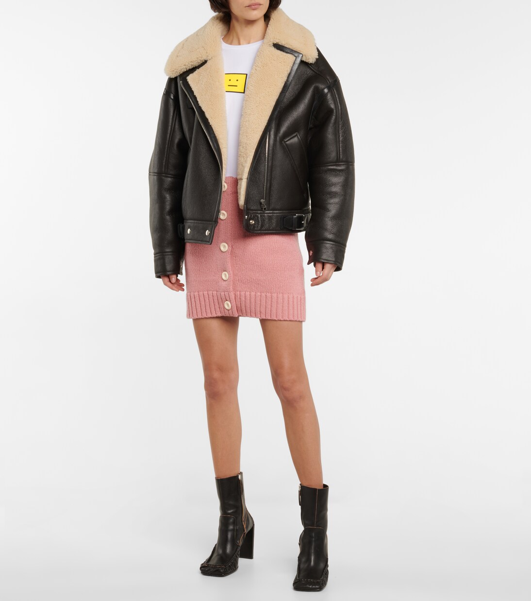 Minirock aus einem Wollgemisch | Acne Studios