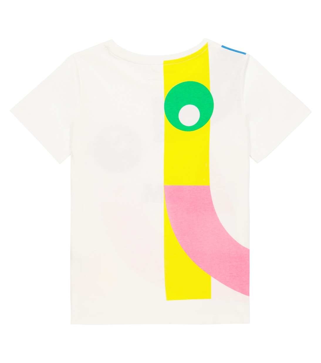 T-shirt in cotone con logo e stampa | Stella McCartney Kids
