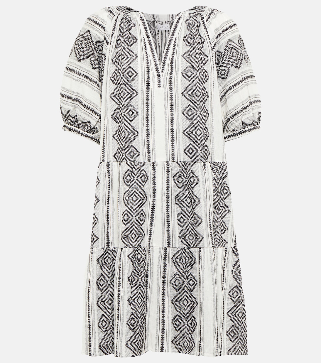 Robe Sophie imprimée en coton | Velvet