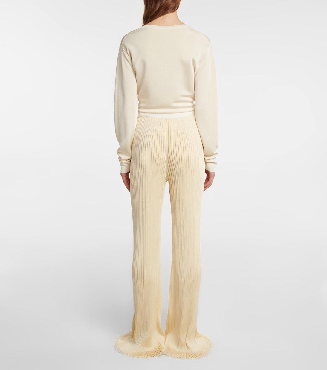 Pantalones anchos Lucero plisados | The Row