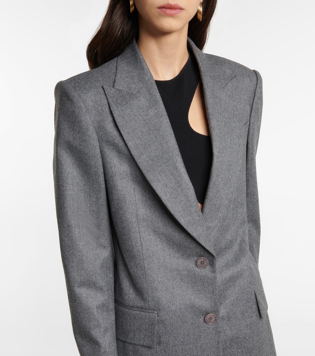 Wool flannel blazer | Stella McCartney