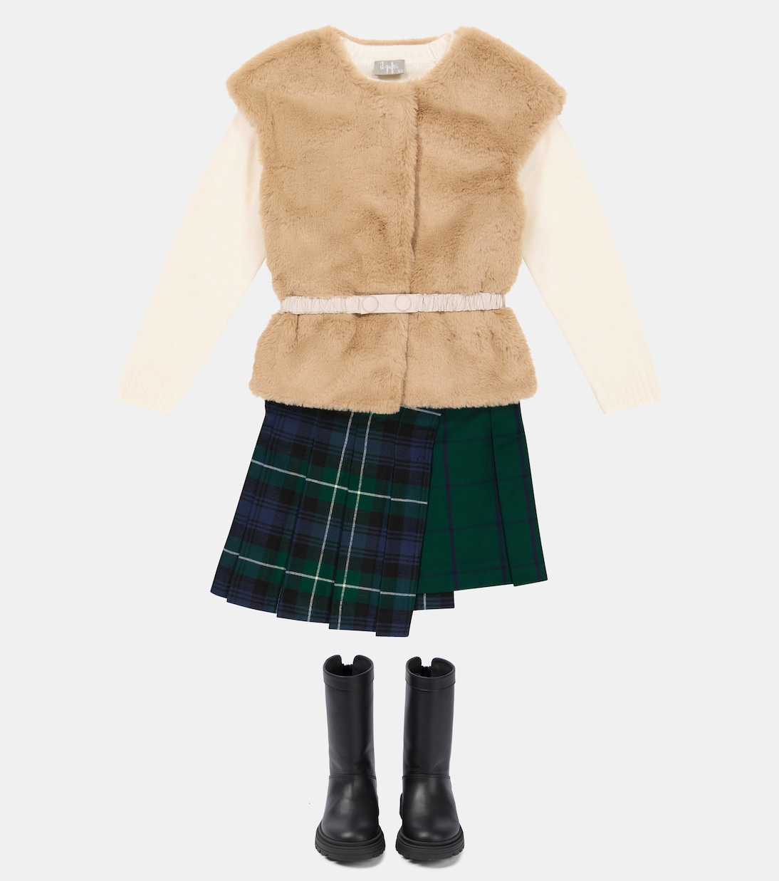Gilet in pelliccia sintetica | Il Gufo