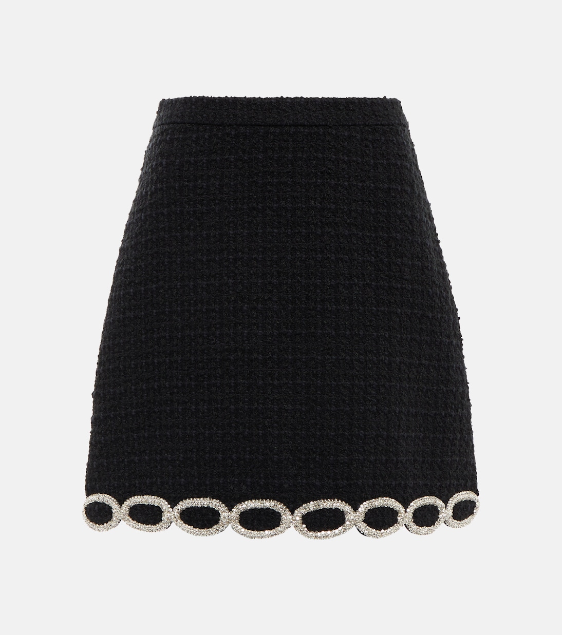 Embellished tweed miniskirt | Valentino