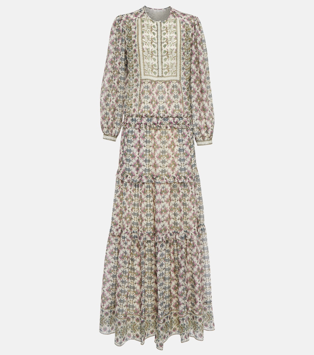 Bedrucktes Maxikleid Mafezia aus Seide | Isabel Marant