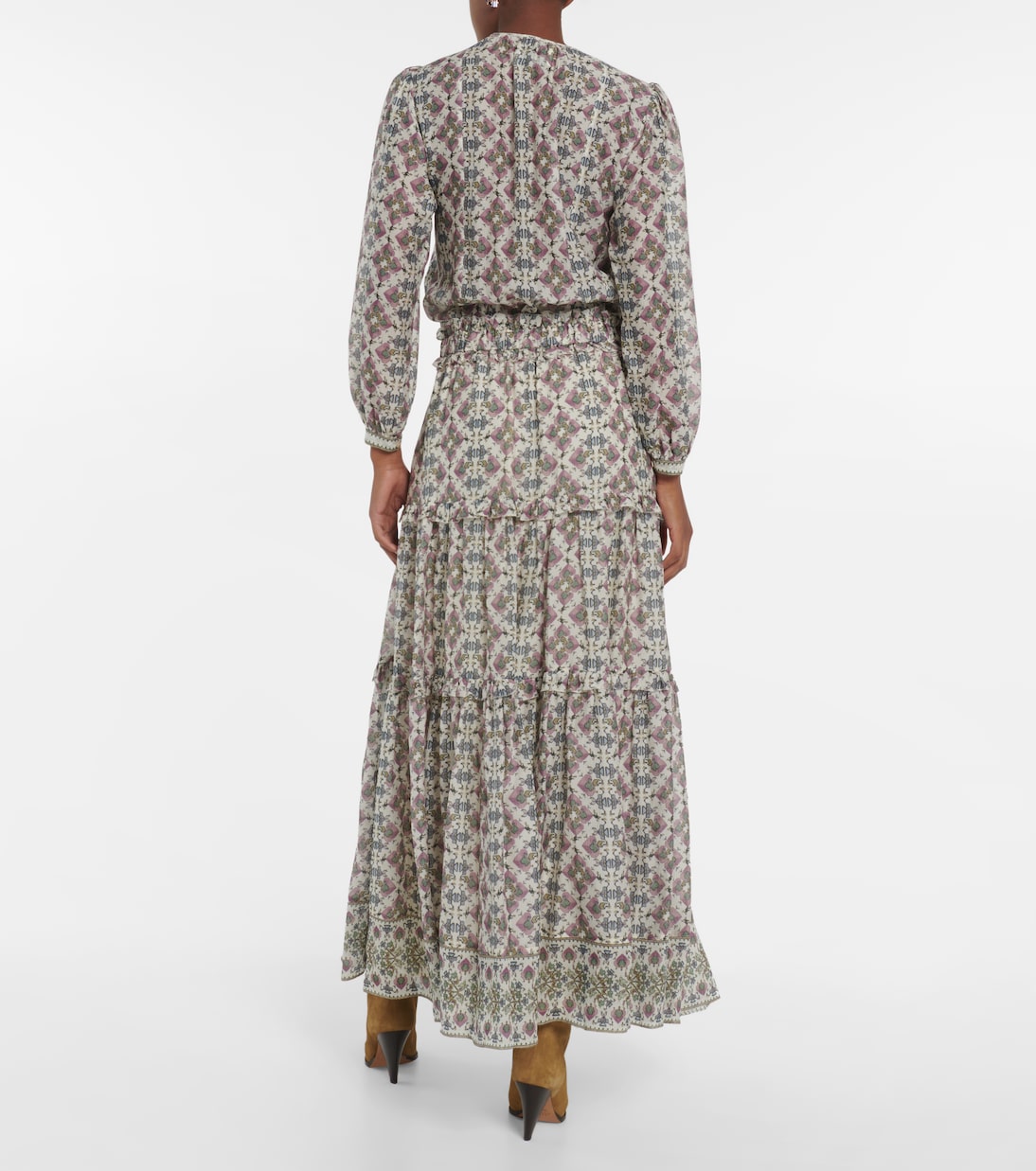Bedrucktes Maxikleid Mafezia aus Seide | Isabel Marant