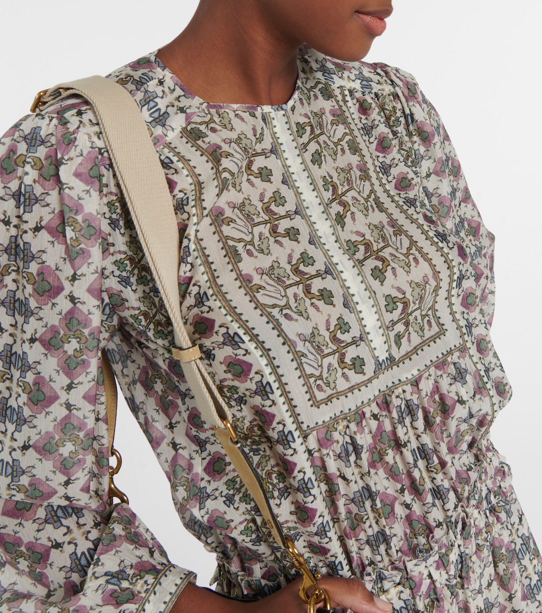 Bedrucktes Maxikleid Mafezia aus Seide | Isabel Marant