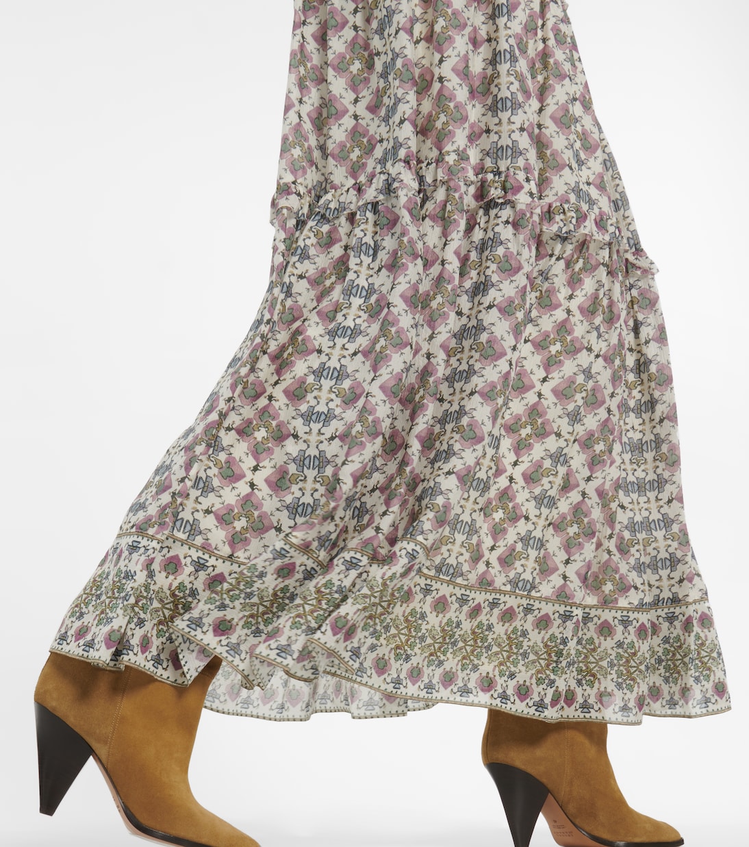 Bedrucktes Maxikleid Mafezia aus Seide | Isabel Marant