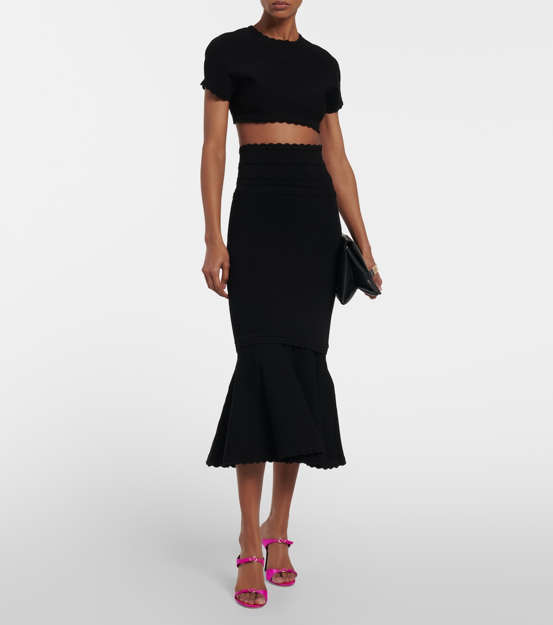 Gaia satin mules | Victoria Beckham