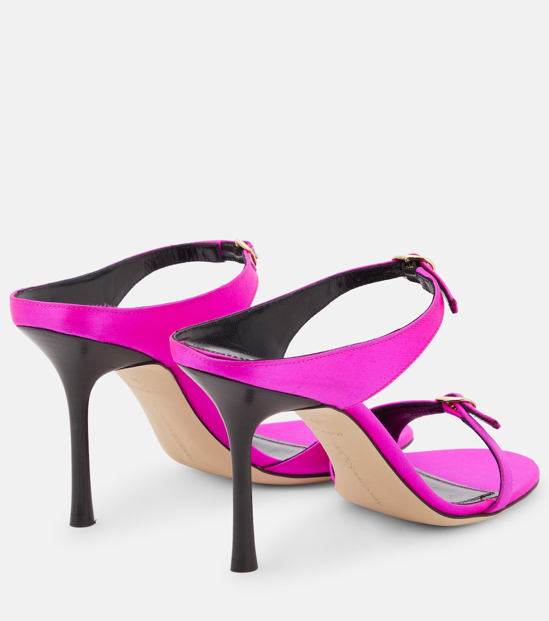 Gaia satin mules | Victoria Beckham