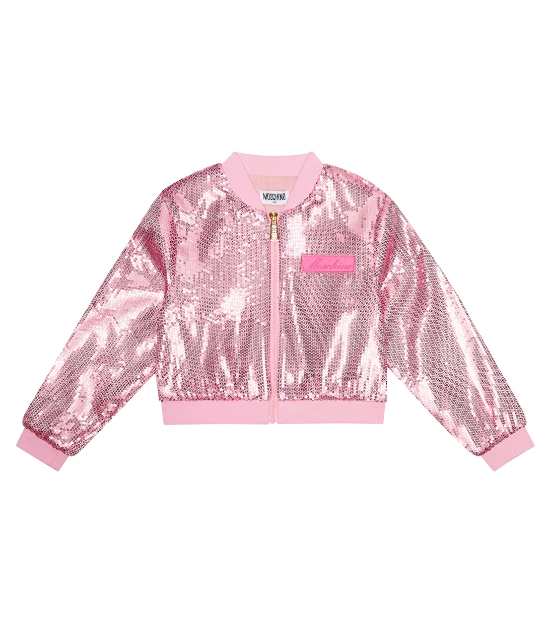 Bomberjacke mit Pailletten | Moschino Kids