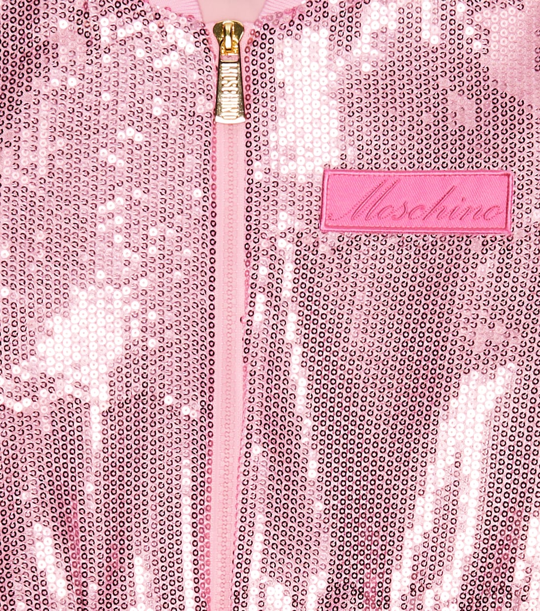 Bomberjacke mit Pailletten | Moschino Kids