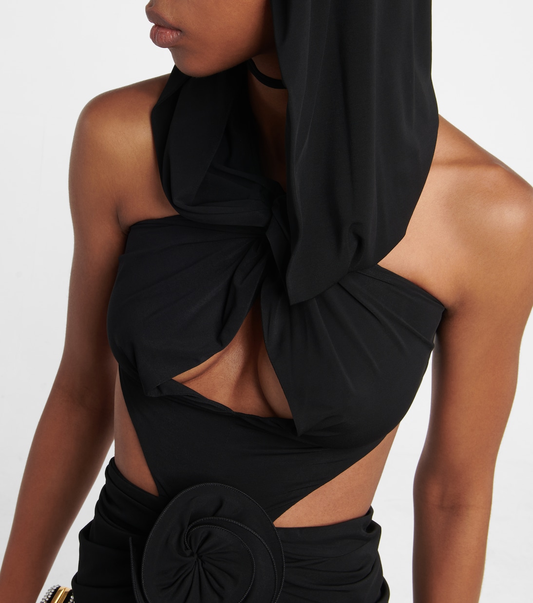 Hooded cutout midi dress | Magda Butrym