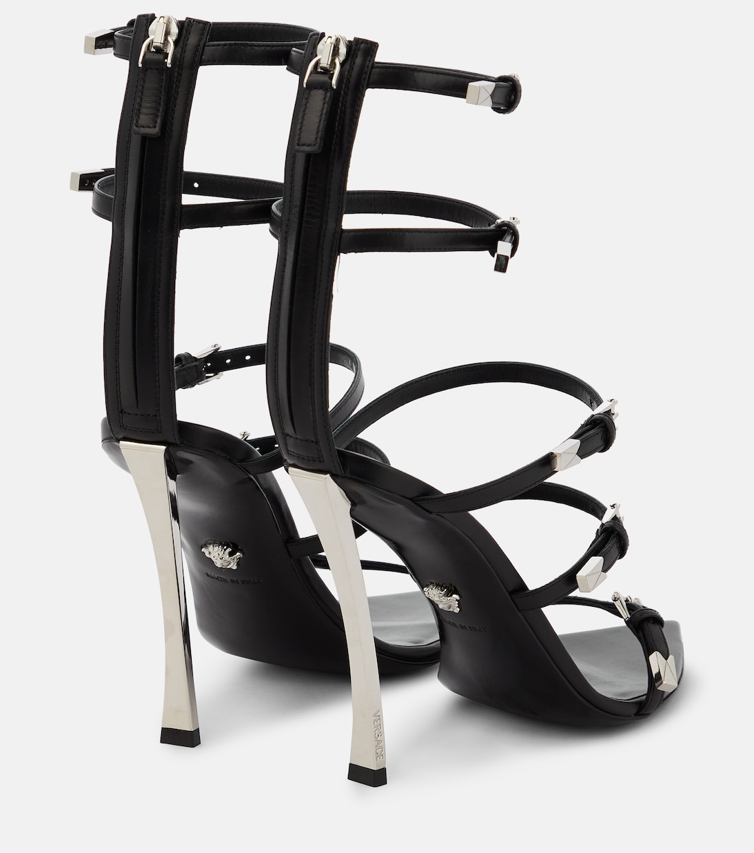 Sandalen aus Leder | Versace