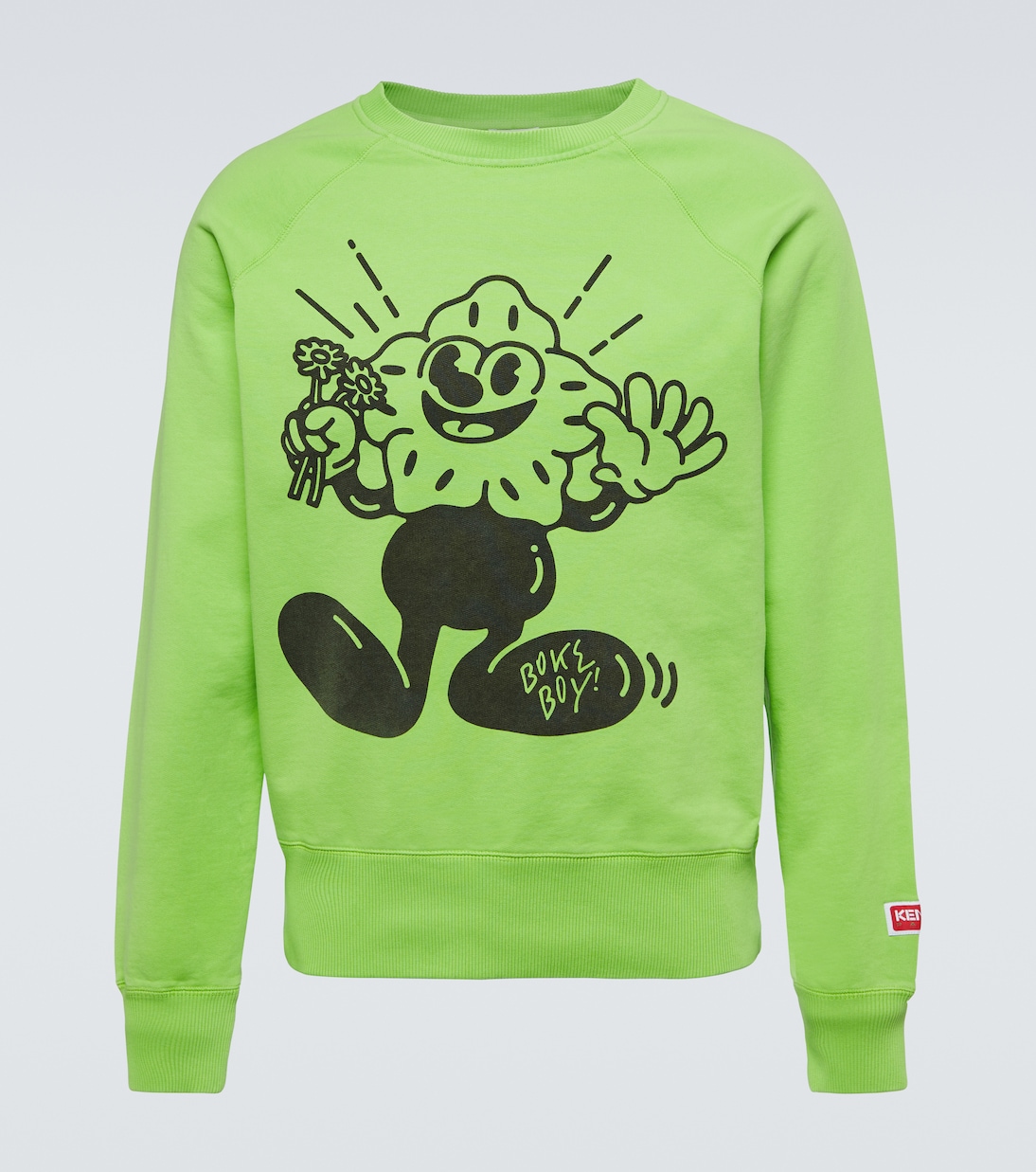 Felpa Boke Boy in cotone con stampa | Kenzo