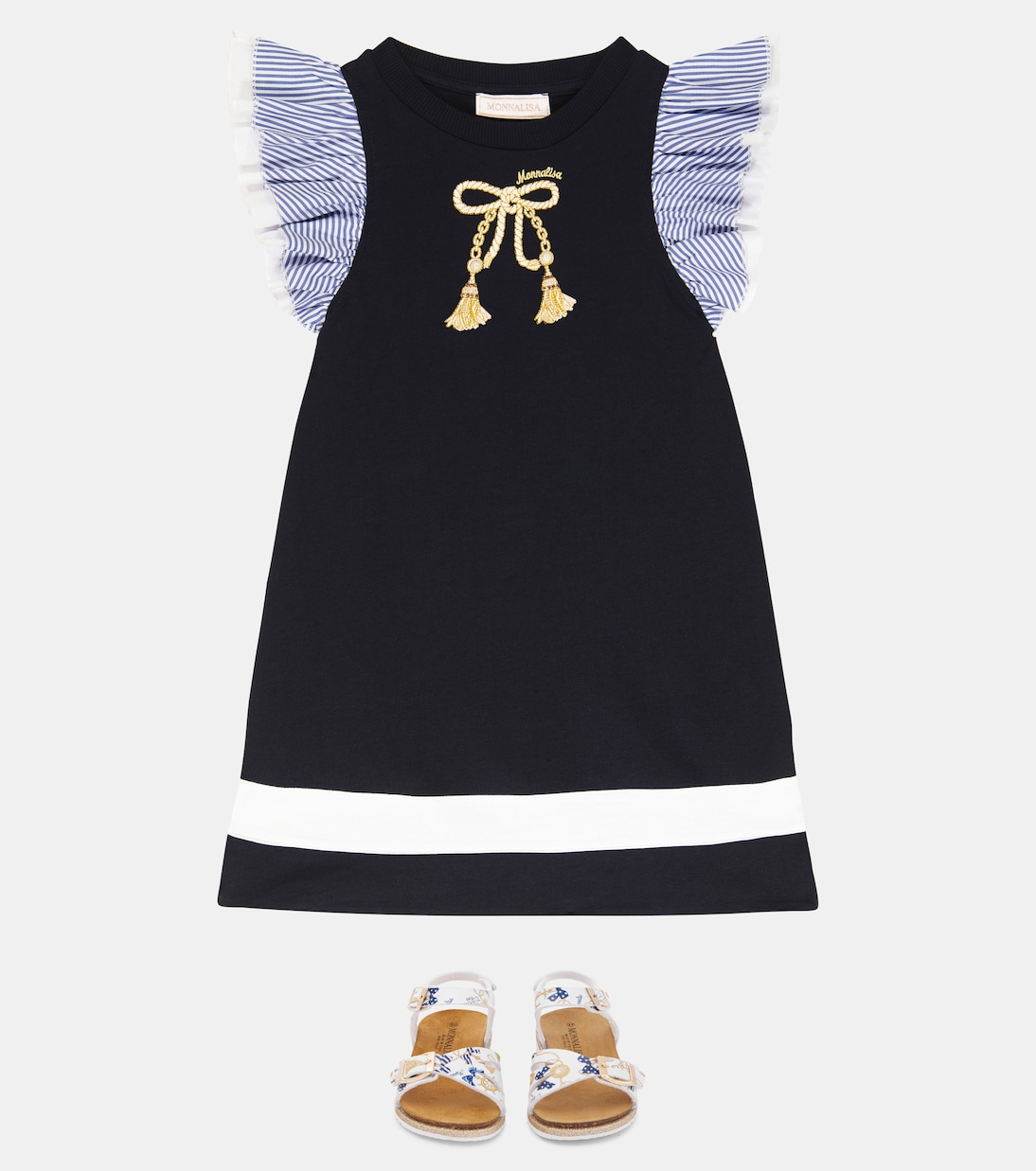 Abito in jersey di cotone | Monnalisa