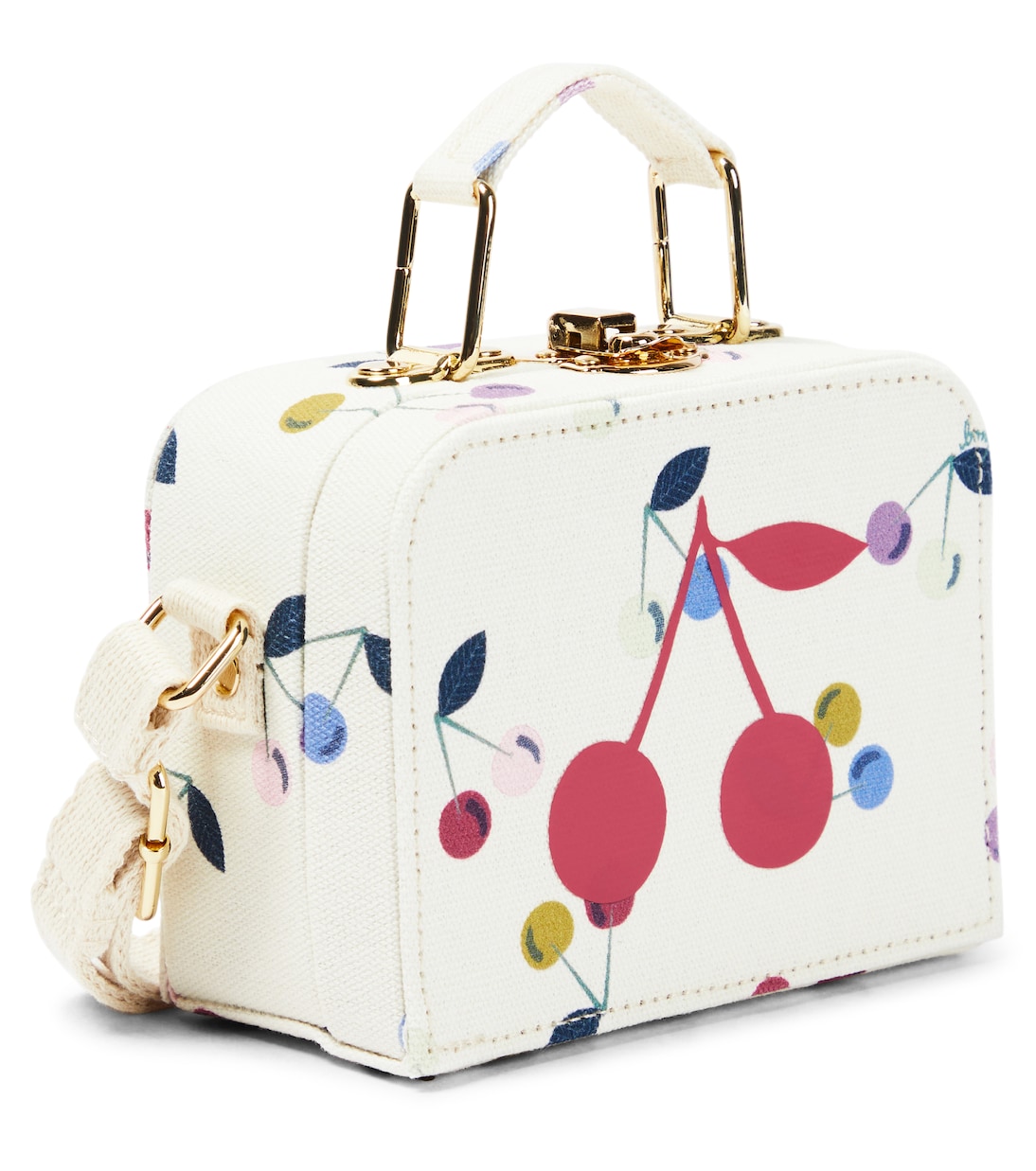 Borsa a spalla in canvas con stampa | Bonpoint