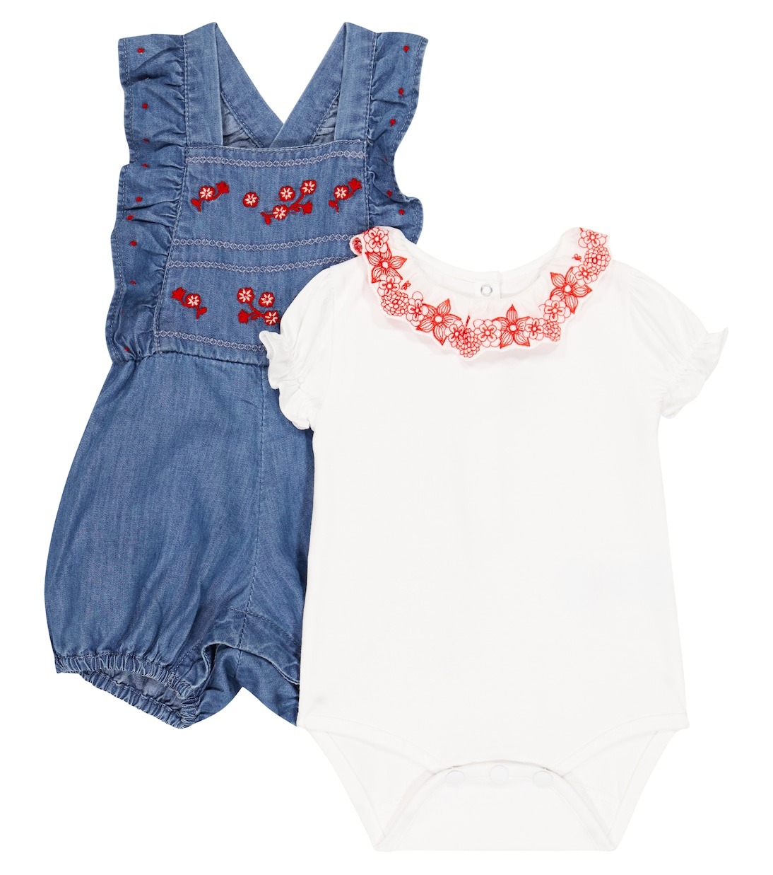 Baby playsuit and onesie set | Tartine et Chocolat