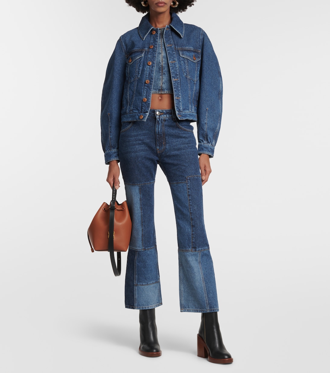 Cropped Flared Jeans | Chloé