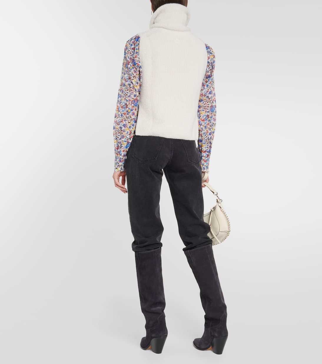 Chaleco Milie de punto con cuello alto | Marant Etoile
