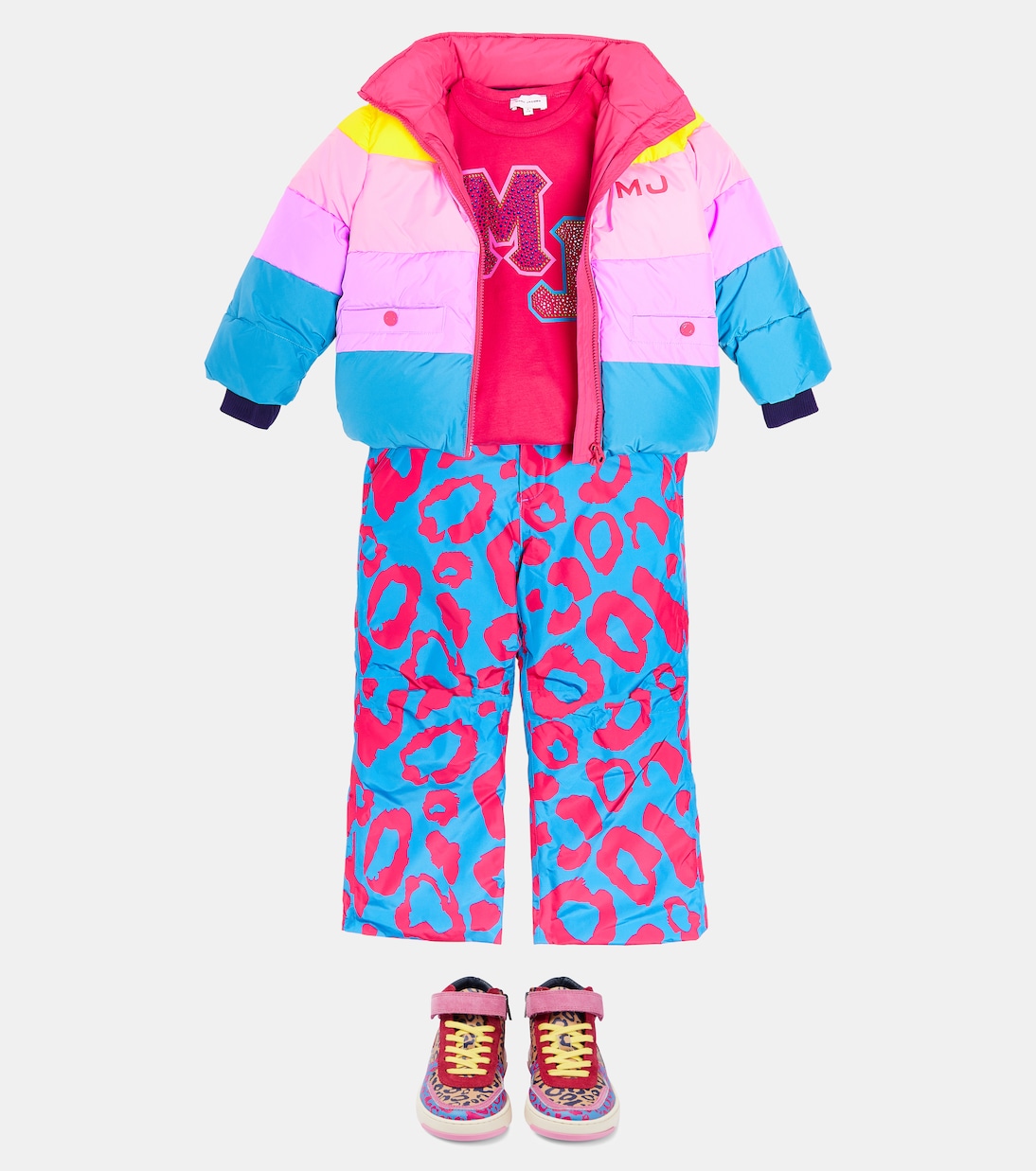 Camiseta de algodón adornada | Marc Jacobs Kids