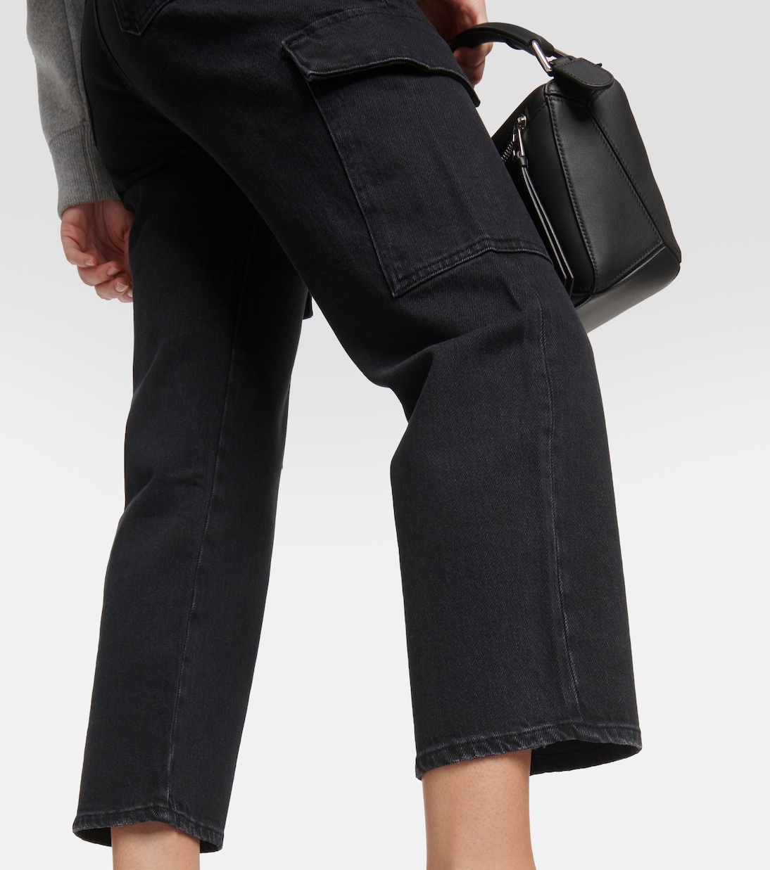 Logan Cargo cropped straight jeans | 7 For All Mankind