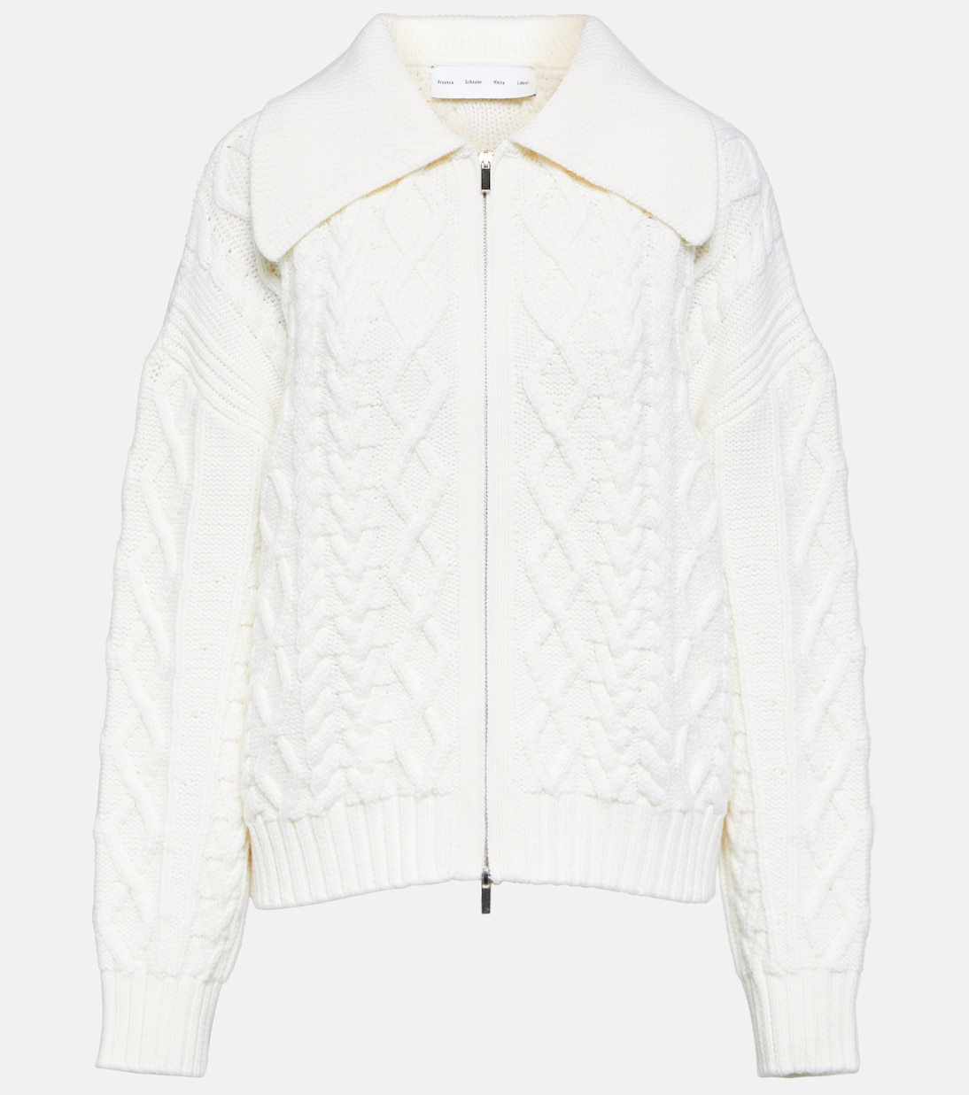 White Label - Cardigan in lana a trecce | Proenza Schouler