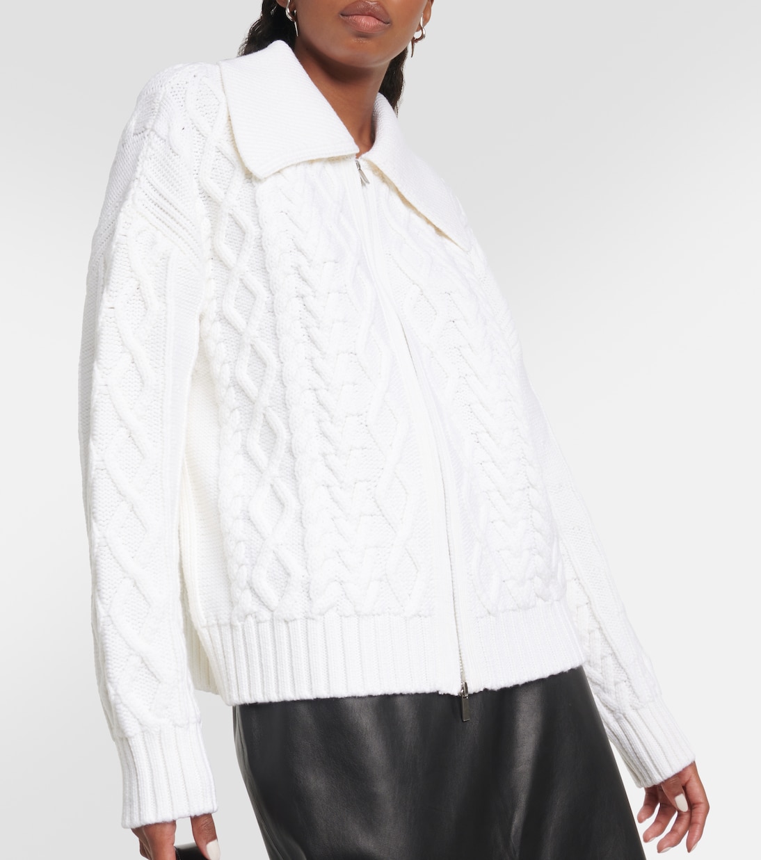 White Label - Cardigan in lana a trecce | Proenza Schouler