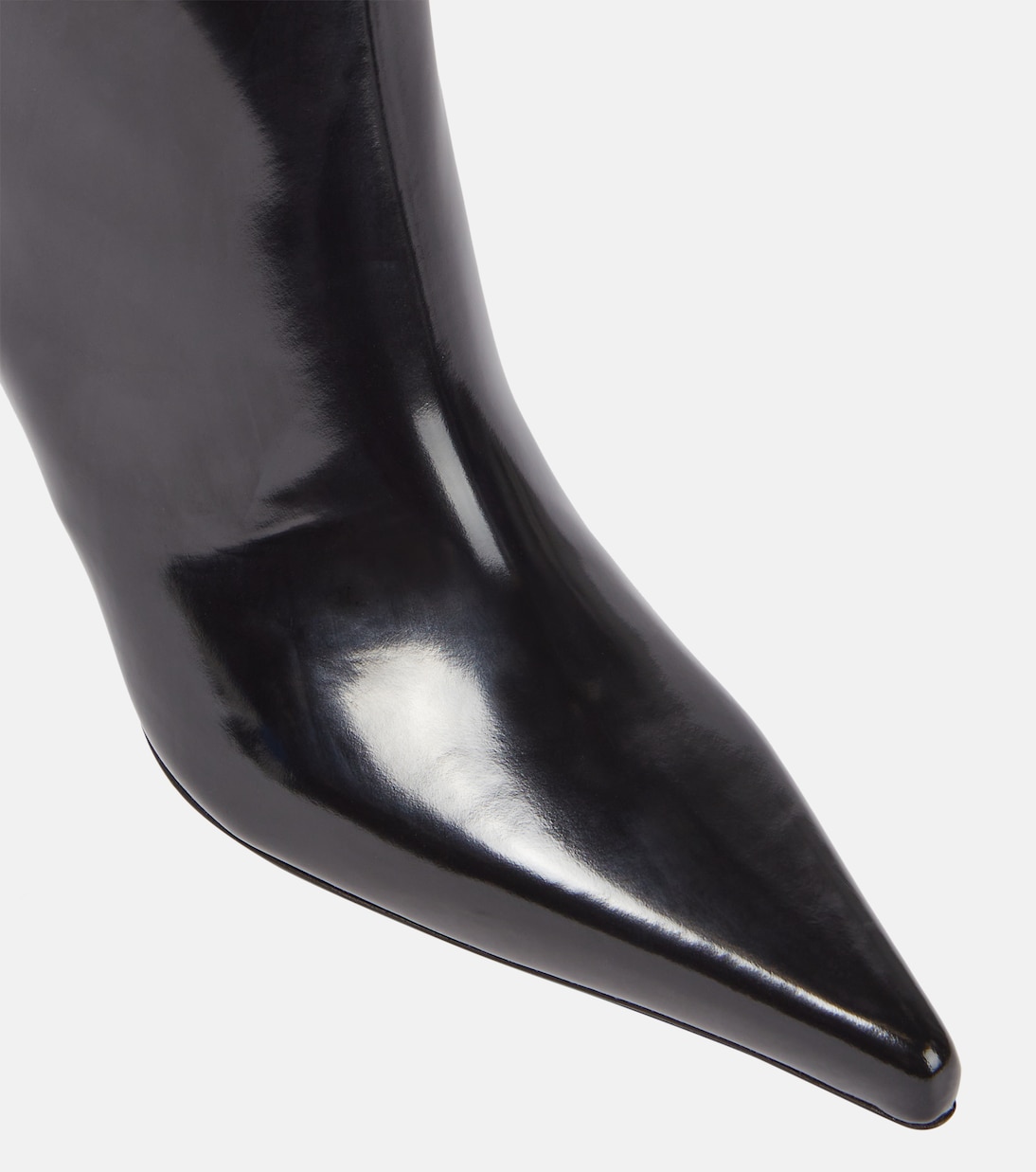 Bottes Lee en cuir verni | Saint Laurent