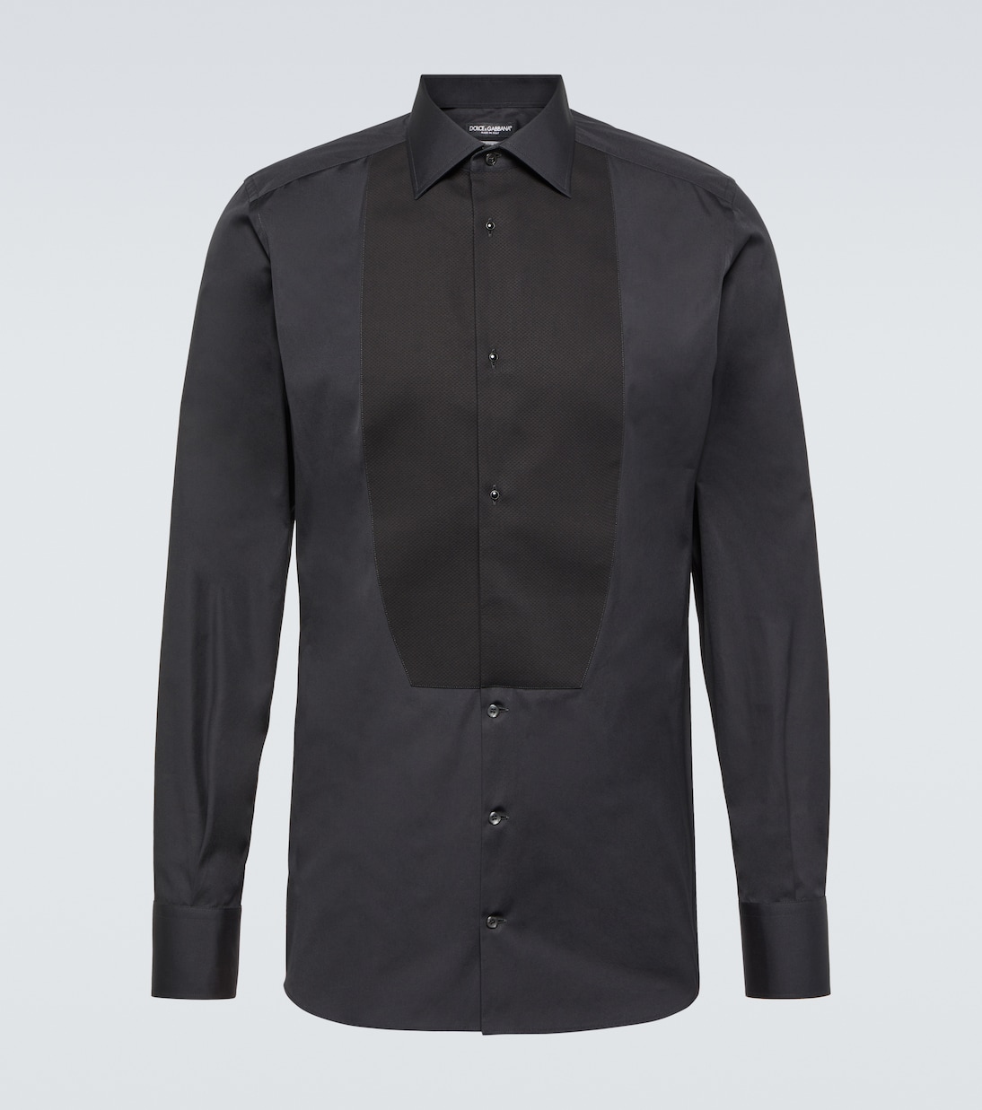 Camicia Plastron in cotone | Dolce&Gabbana