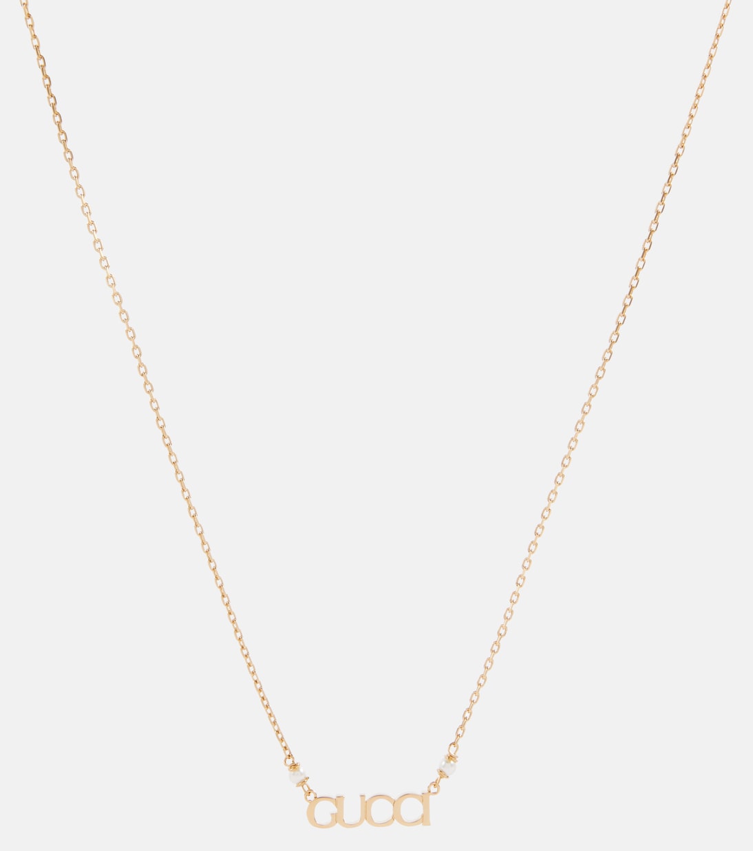 Collana elegante con logo GUCCI, gioiello trendy per giovani