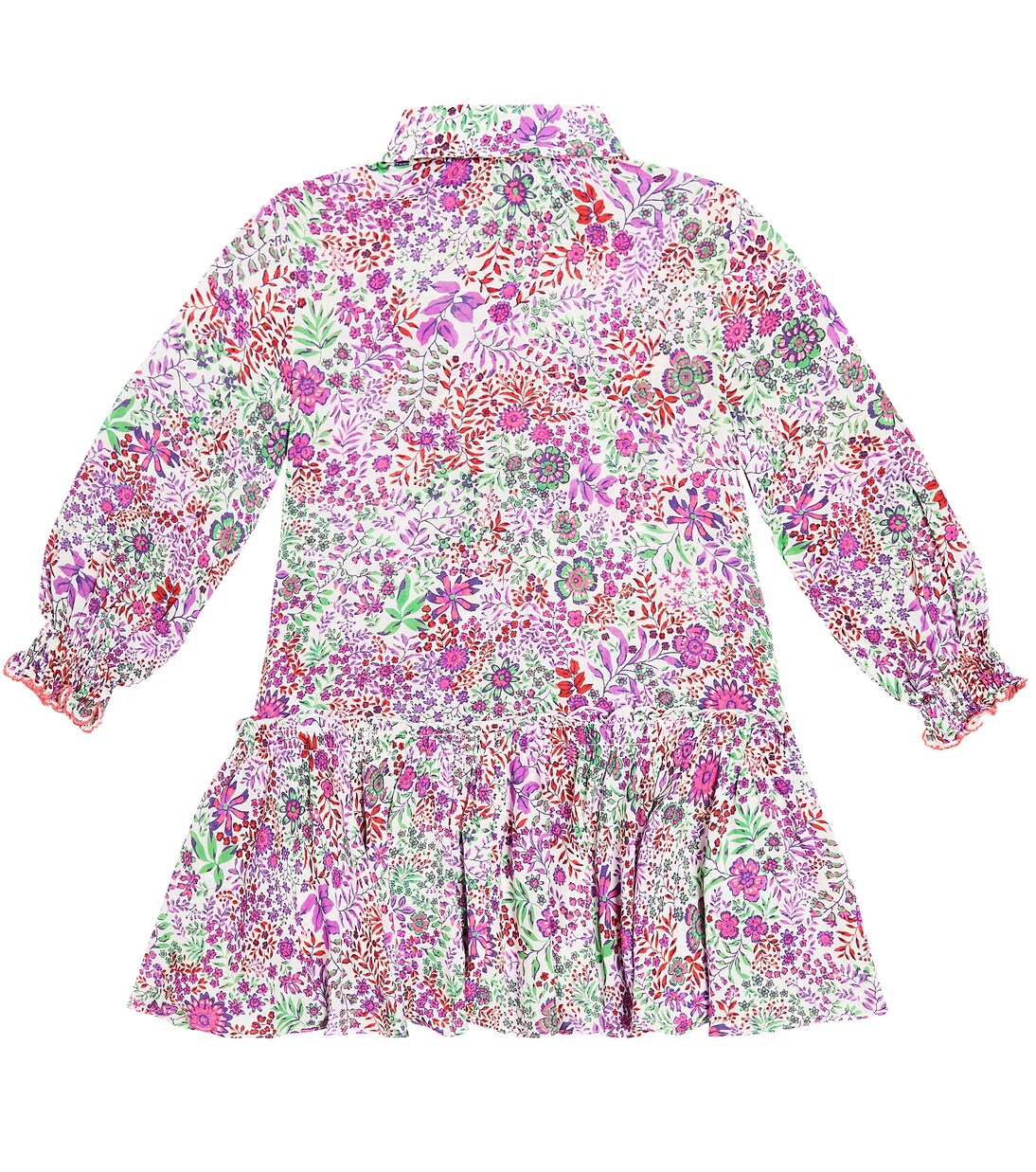 Abito Tesorino con stampa floreale | Poupette St Barth Kids