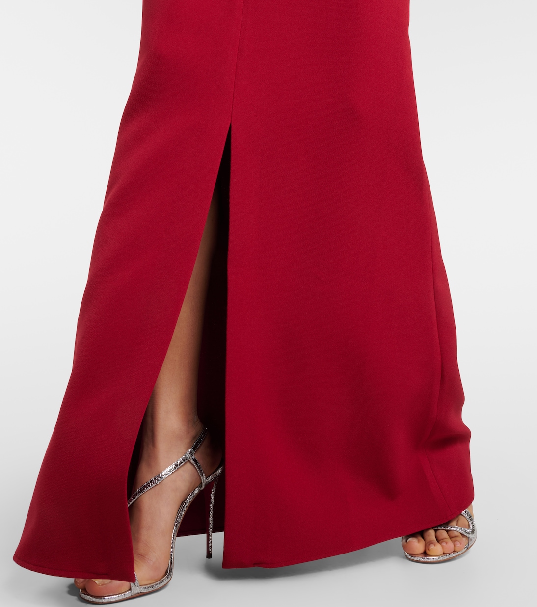 Makkari embellished strapless crêpe gown | Safiyaa
