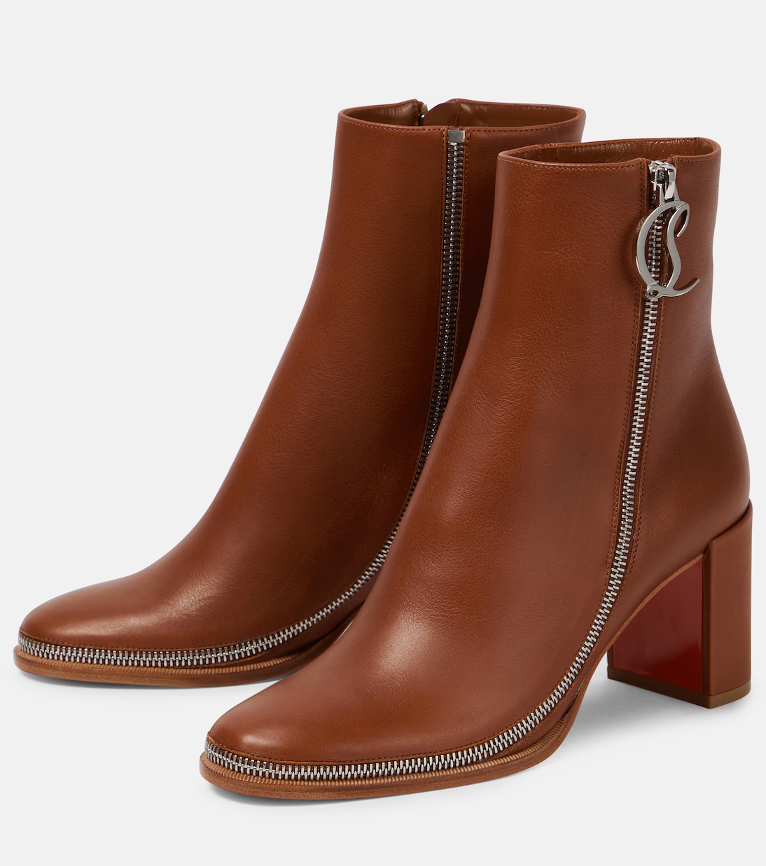 Stivaletti CL Zip in pelle | Christian Louboutin