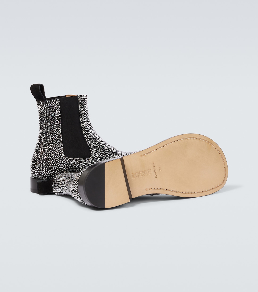 Bottines Chelsea Campo en cuir à ornements | Loewe