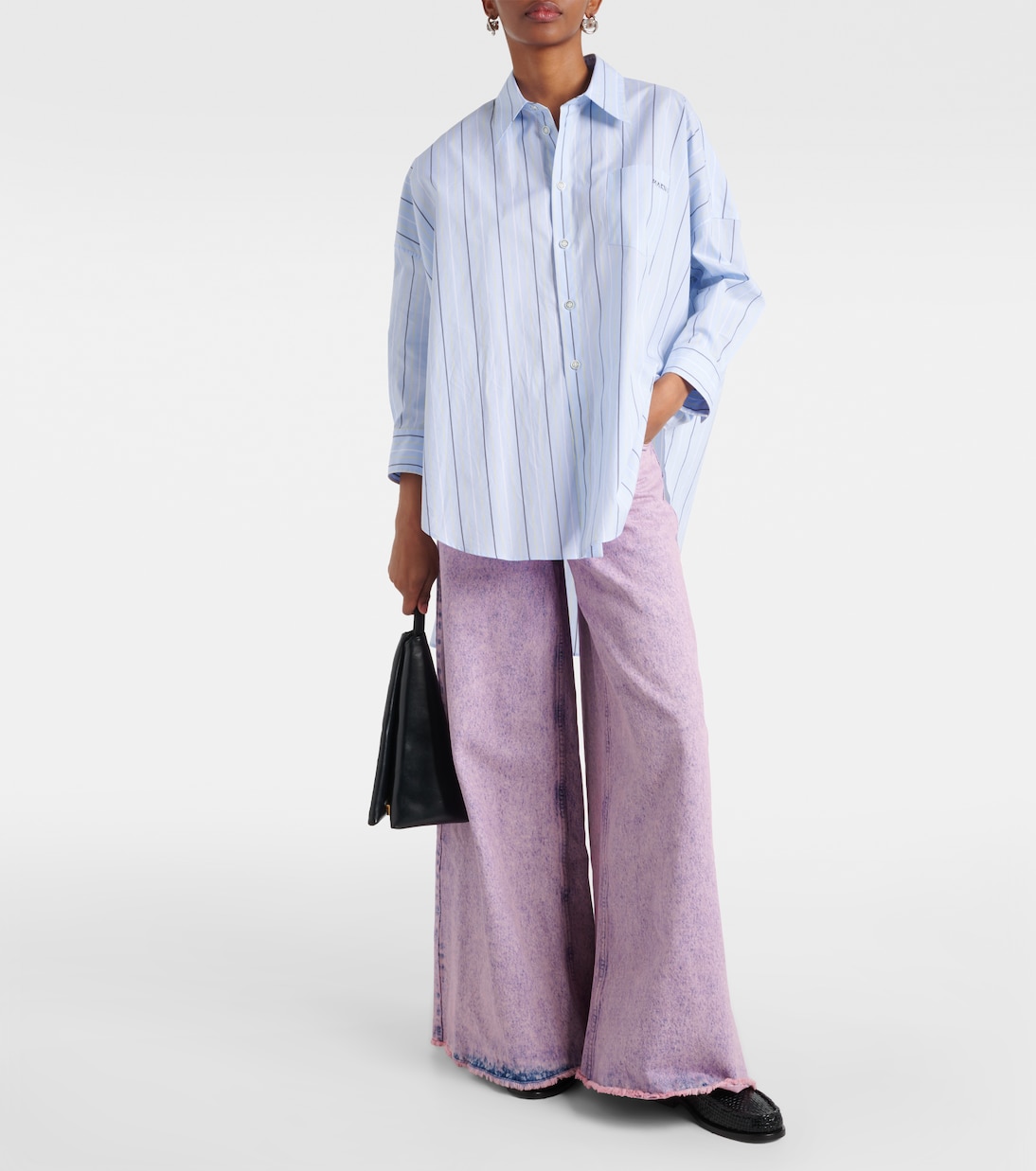 Jeans a vita alta e gamba larga | Marni